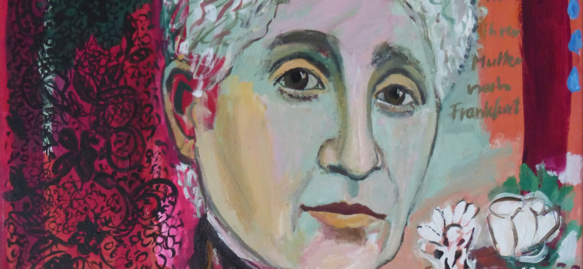 Portrait Bertha Pappenheim 2019, 60x50 cm Kopie